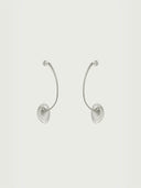 prestashop:1:3209:18441 | Sliver Small Spring Eye Ripple Earring - Single