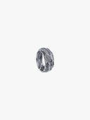 prestashop:1:321:1137 | M.WONG Water Collection Black Silver Ring