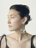 prestashop:1:3211:18427 | Sliver Large Spring Eye Ripple Earring - Single