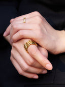 prestashop:1:3222:11039 | Gold Tie Triple Ring