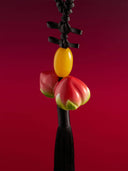 prestashop:1:3244:11444 | Black Walnut Leather Knot Black Tassel Bag Charm/Car Rearview Mirror Ornament