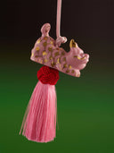 prestashop:1:3247:11460 | Pink QI LIN Tassel Long Lanyard/Necklace