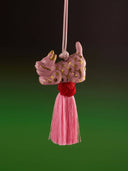 prestashop:1:3247:11462 | Pink QI LIN Tassel Long Lanyard/Necklace