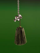 prestashop:1:3250:11473 | Silver Vase Tassel Bag Charm/Car Rearview Mirror Ornament