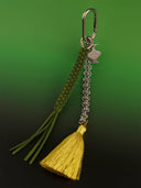 prestashop:1:3251:11469 | Green Mirror Moon Tasseled Metal Chain Bag Charm/Car Rearview Mirror Ornament