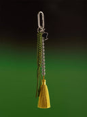 prestashop:1:3251:11470 | Green Mirror Moon Tasseled Metal Chain Bag Charm/Car Rearview Mirror Ornament