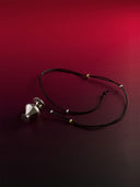 prestashop:1:3252:11493 | Silver Mirror Moon with White Gold Plating Necklace