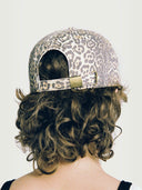 prestashop:1:3306:17194 | Brown Leopard Print Distressed Washed Embroidered Baseball Cap