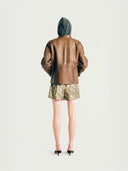 prestashop:1:3325:11319 | Brown Zippered Sheepskin Jacket