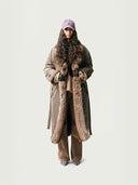 prestashop:1:3333:18195 | Brown Faux-Fur Two-sided Long Coat