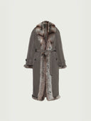 prestashop:1:3333:18196 | Brown Faux-Fur Two-sided Long Coat