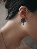 prestashop:1:3346:14555 | Black Woven Core Earrings