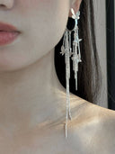 prestashop:1:3349:15634 | White Multi Butterfly Stud Earring - Left