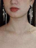 prestashop:1:3349:15636 | White Multi Butterfly Stud Earring - Left