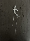 prestashop:1:3357:14193 | White Long Leaf Asahin Earring - single left