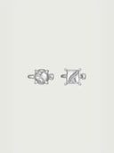 prestashop:1:3373:19949 | Silver Intonation Square and Round Earrings - Pair