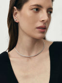 prestashop:1:3373:19953 | Silver Intonation Square and Round Earrings - Pair