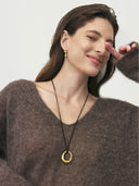 prestashop:1:3378:19973 | Gold Drops Seal Earrings