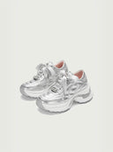 prestashop:1:3768:16264 | Silver Dreamcore Angel German Trainer Platform Sneakers
