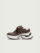 prestashop:1:3769:16258 | Brown Dreamcore Angel German Trainer Platform Sneakers