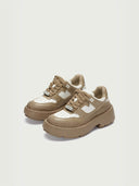 prestashop:1:3772:16107 | Brown and White Dreamcore Knight Rose Embossed Skate Shoes