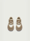 prestashop:1:3772:16108 | Brown and White Dreamcore Knight Rose Embossed Skate Shoes