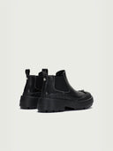 prestashop:1:3774:16117 | Black Dreamcore Knight Rose Embossed Chelsea Boots