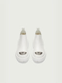 prestashop:1:3775:16128 | White Dreamcore Knight Rose Embossed Chelsea Boots