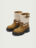 prestashop:1:3792:16207 | Brown and Beige  Dreamcore Knight Rider Rebel Riding Boots