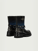 prestashop:1:3793:16213 | Blue and Black Dreamcore Rider Rebel Riding Boots