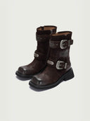 prestashop:1:3794:12810 | Red Dreamcore Knight Rider Rebel Riding Boots