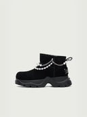 prestashop:1:3798:16234 | Black Dreamcore Angel Pearl Chain Snow Boots