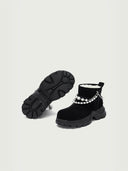 prestashop:1:3798:16237 | Black Dreamcore Angel Pearl Chain Snow Boots
