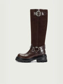 prestashop:1:3808:16319 | Red Dreamcore Knight Rebel Riding Boots