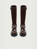 prestashop:1:3808:16320 | Red Dreamcore Knight Rebel Riding Boots