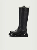 prestashop:1:3813:16351 | Black DreamCore Angel Rose Sole Platform Tall Snow Boots