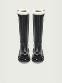 prestashop:1:3813:16354 | Black DreamCore Angel Rose Sole Platform Tall Snow Boots