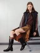 prestashop:1:3815:16366 | Red Dream Core Knight Series Two-Tone Double-Strap Classic Knight Boots