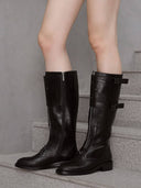 prestashop:1:3816:16376 | Black DreamCore Knight Brogue Equestrian Boots