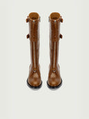 prestashop:1:3817:16381 | Brown DreamCore Knight Brogue Equestrian Boots