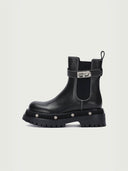 prestashop:1:3818:16410 | Black DreamCore Angel Series Rose Sole Chelsea Boots