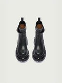 prestashop:1:3818:16414 | Black DreamCore Angel Series Rose Sole Chelsea Boots
