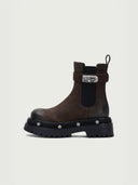 prestashop:1:3819:16415 | Brown DreamCore Angel Series Rose Sole Chelsea Boots