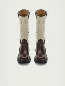 prestashop:1:3830:16432 | Red DreamCore Knight Western Style Riding Boots