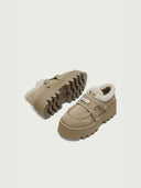prestashop:1:3831:16444 | Khaki DreamCore Angel Furry Platform Monk Shoes