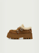 prestashop:1:3832:16434 | Brown DreamCore Angel Furry Platform Monk Shoes