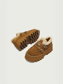 prestashop:1:3832:16437 | Brown DreamCore Angel Furry Platform Monk Shoes