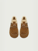 prestashop:1:3832:16438 | Brown DreamCore Angel Furry Platform Monk Shoes