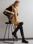 prestashop:1:3833:16455 | Black DreamCore Knight Modern Academy Long Boots