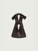 prestashop:1:3834:12845 | Brown Large Bowknot Shoulder Bag